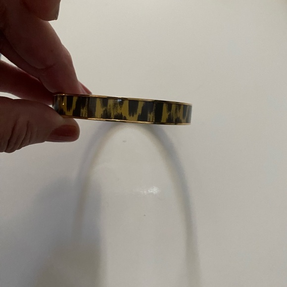 Kate spade Gold and Black cheetah Patterned Bangle - Picture 4 of 4